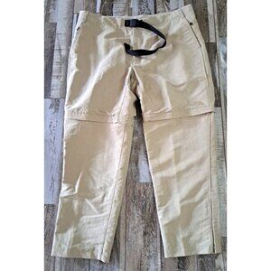 Mens The North Face Convertible Pants With Belt Utility Zip Ankle Short 40x29